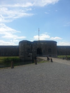 Fort Breendonk, 'n konsentrasie kamp suid van Antwerp