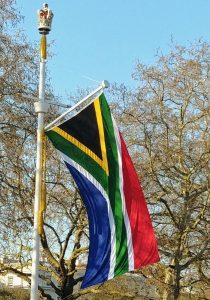 Die vlag va Suid-Afrika