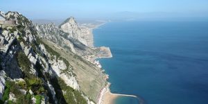 Die ooste kant van Gibraltar