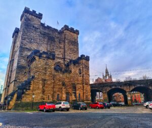 Die kasteel in Newcastle