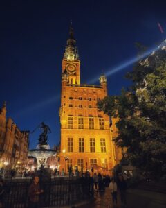 Gdansk in die nag
