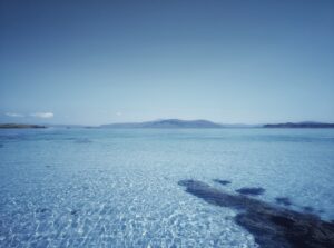 Die strand op Iona-eiland
