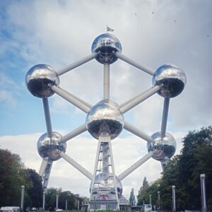 Die Atomium in Brussel